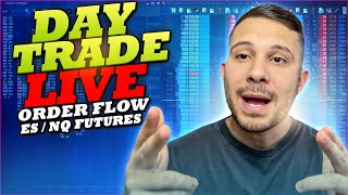 Turmoil Tuesday! -  Live Futures Day Trading Scalping ES NQ