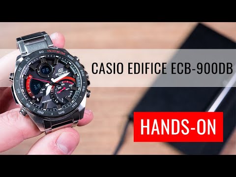 HANDS-ON: Casio Edifice ECB-900DB-1AER