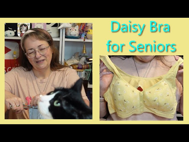 Daisy Bra,Lisa Charm Bras Front Snaps Seniors,Lisa Charm Bra for