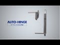 【日東工器】オートヒンジ　中心吊型　世界に先駆けた高い技術力