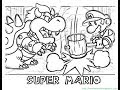 Inspirational Mario and Bowser Coloring Pages