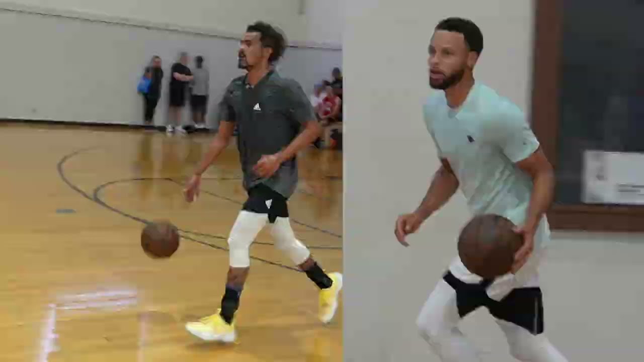 Stephen Curry and Trae Young Teamed Up & Went Off At @Rico Hines Basket...