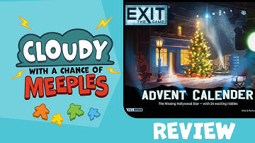 Exit: The Game - The Missing Hollywood Star Review - Cloudy with a Chance of Meeples