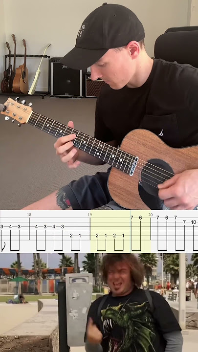 Classico - Tenacious D (Guitar Cover with TAB) #fyp #foryoupage #fypシ゚ #guitar #guitarlessons