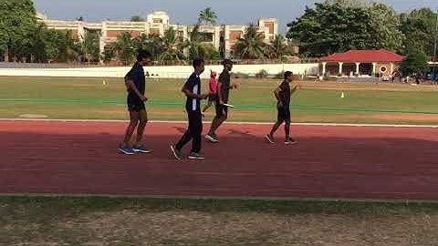 Relay teaching progression Non visual introduction