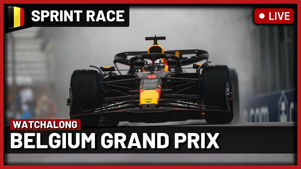 F1 Live - Belgian GP Sprint Race Watchalong Live timings + Commentary