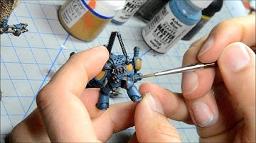 How to Paint: Space Wolves Thunderwolves Part 2 of 2