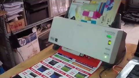 Máy scan 2 mặt Kodak i1120, máy siêu bền nhỏ gọn