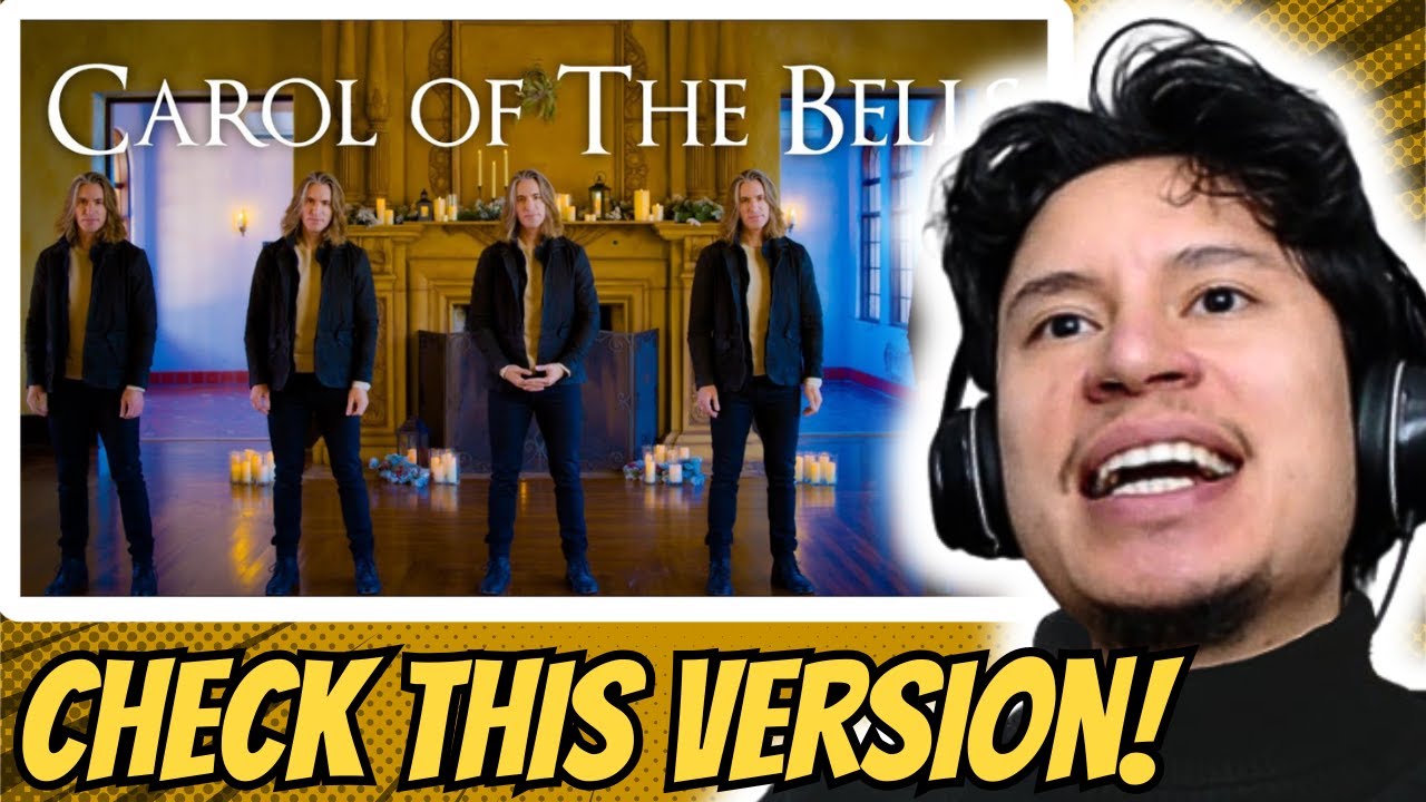 ARTIST REACTS! | CAROL OF THE BELLS | Bass Singer Version | Geoff Castellucci