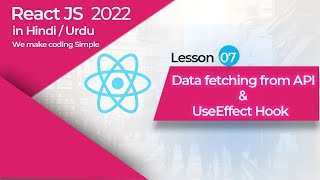 How To Fetch Data From an API in React - React Js Tutorial in Hindi/Urdu #7