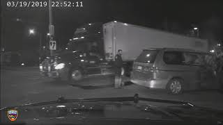 Dash Cam: Drunk driver crashes into semi in Milwaukee