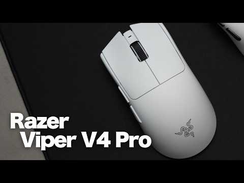 The Razer Viper V4 Pro redefines the standard for gaming mice