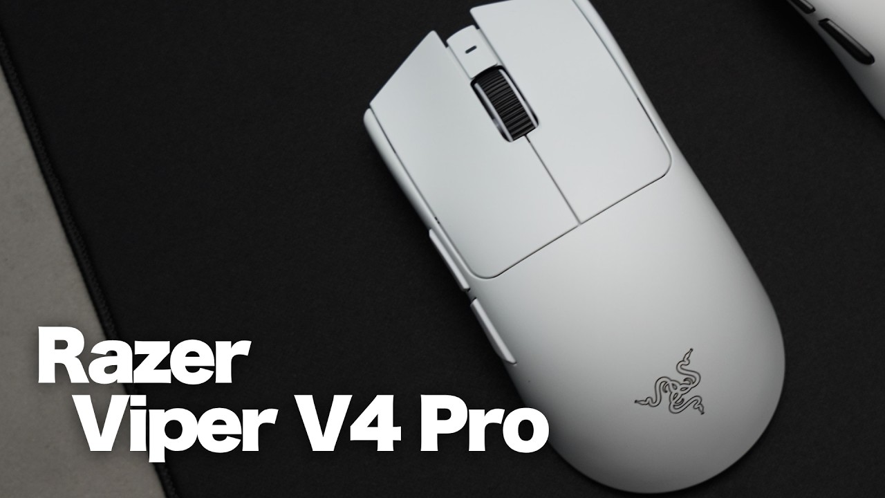 The Razer Viper V4 Pro redefines the standard for gaming mice