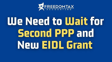 Second PPP Loan & EIDL 2 Update - We Need to WAIT for SBA Guidance