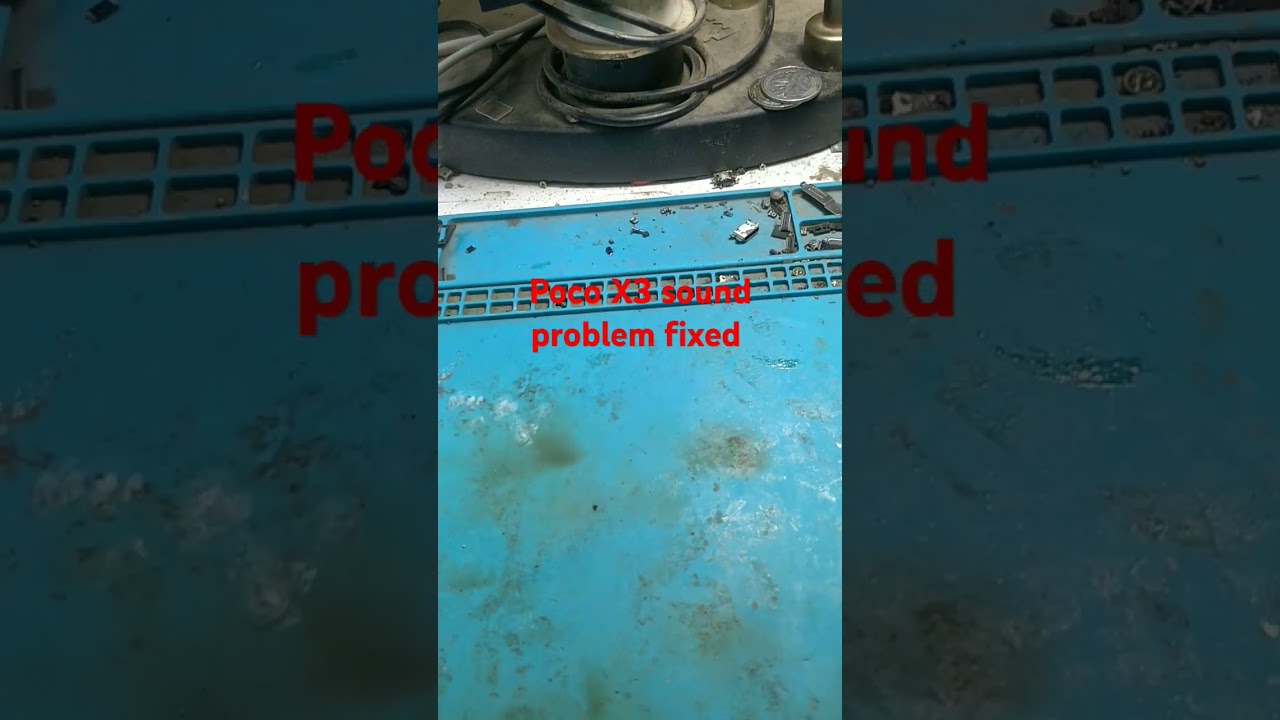poco x3 sound problem fixed