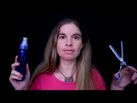 ASMR RP coiffeuse - Une bonne coiffure et quelques potins !