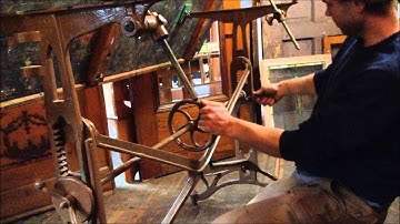 demonstration of functionality of drafting table