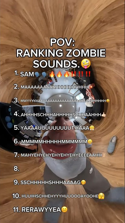 ZOMBIE SOUND RANK