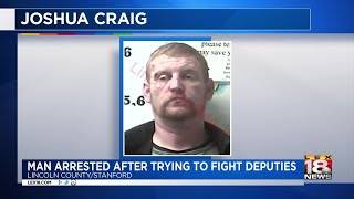 Man Arrested After Trying to Fight Deputies