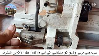 How to repair juki Sewing Machine / dandraal base and side shaft full adjustment 2021 #jukijackzoje, screenshot 5