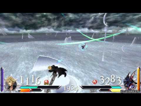DDFFアドパ対戦　クラウド対カイン３