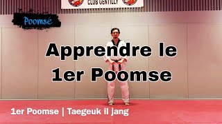 1er Poomse Taekwondo | Taekeug il jang