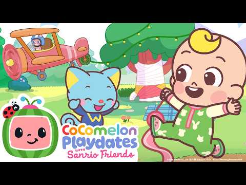 Kiki’s Hello Kitty Tree Surprise! 🌳 | Traditional Nursery Rhymes | CoComelon Playdates
