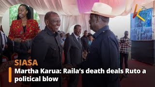 Martha Karua Railas Death Deals Ruto A Political Blow