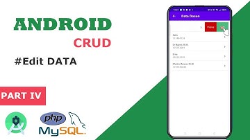 Membuat Aplikasi CRUD Android Studio Edit Data Menggunakan Fast Android Networking