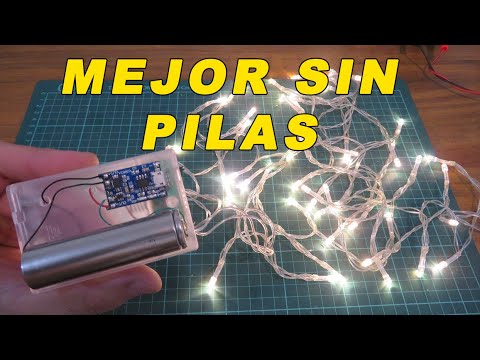 COMO CAMBIAR PILAS COMUNES POR BATERIA DE LITIO ( MUY FACIL )