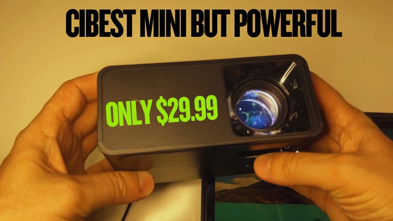 Only $29.99, CiBest W13 Mini Projector 2025 Upgraded Full HD 1080P Support