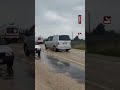 Adana yolunda otomobil devrildi