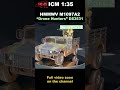 Humvee M1097A2 scale model building ICM 1 35