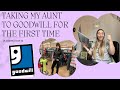 VLOGMAS Day 14: Taking my Aunt to Goodwill For the First Time