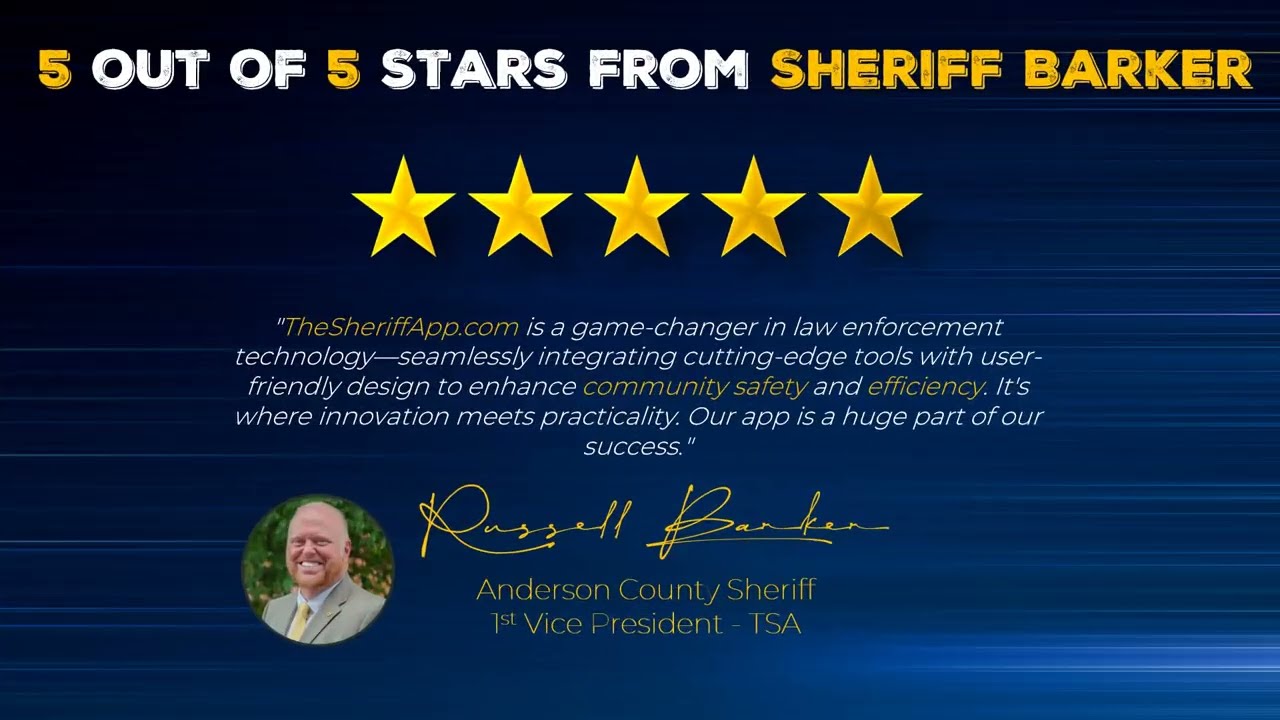TheSheriffApp.com in Tennessee