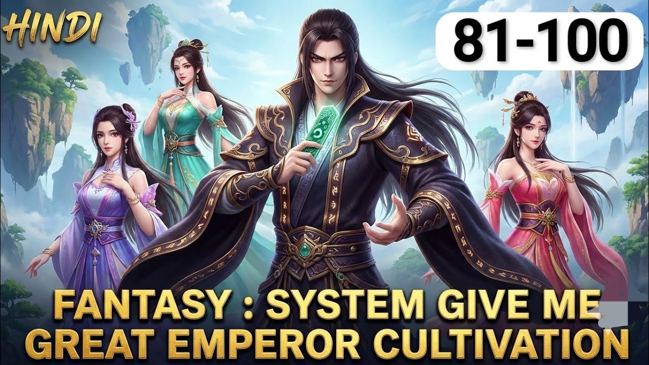 Episode 81-100 Fantasy : System Give Me Great Emperor Cultivation || in Hindi Novel #audiobook
