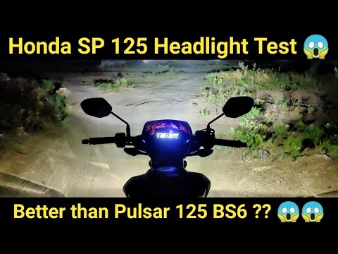 honda sp 125 bs6 headlight