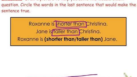 Grade 1 Module 3 Lesson 2 and 3