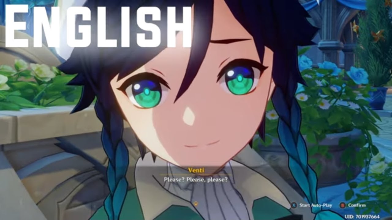 Venti Says "Please? Please, please?" In 4 Languages