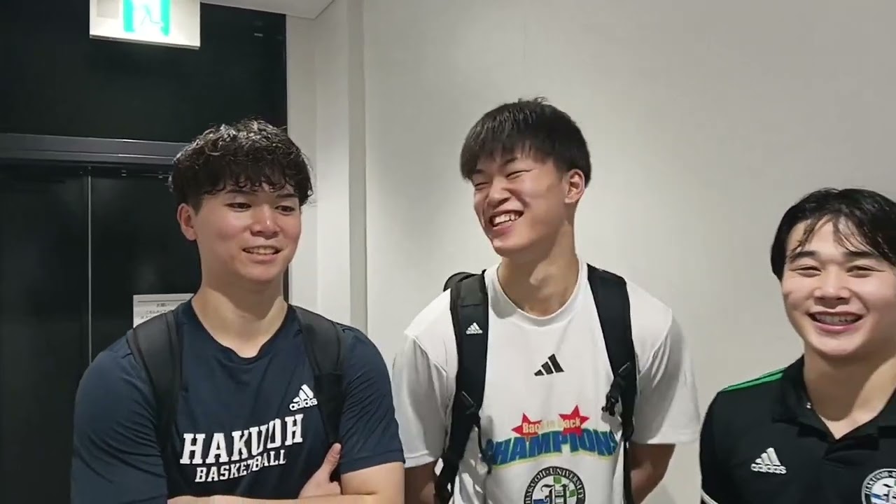 2年ぶりの大学バスケ王者奪還に向け「白鷗大学(男子)」決勝戦 前日