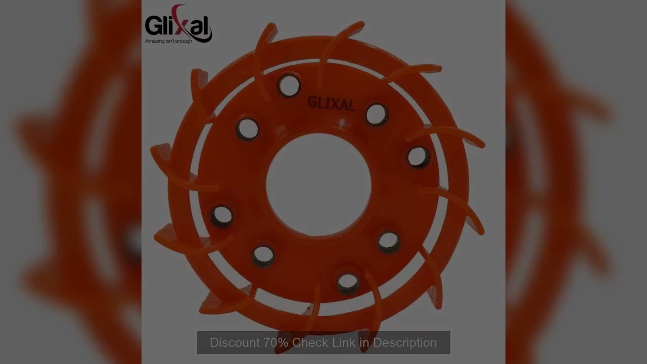 Glixal GY6 50cc 125cc 150cc High Flow Performance Racing TURBO Cooling Fan for 139QMB 152QMI 157QMJ