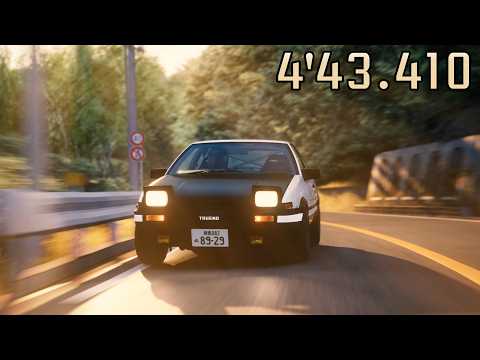 Akina Time Attack With AE86 Tuned / Mouse Steer