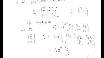 GRSS 160 black holes Christoffel symbols using maxima