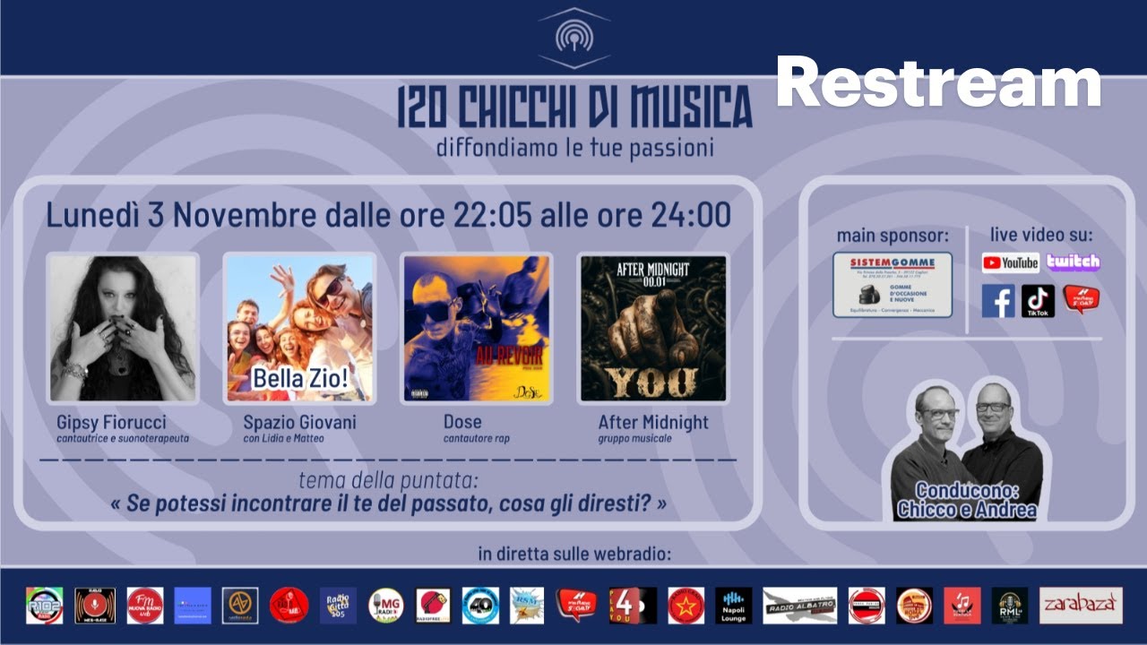 120 CHICCHI DI MUSICA . PUNTATA N°32 DEL 2025