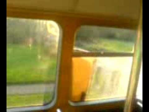 Bus seat out of window - Bus seat out of window