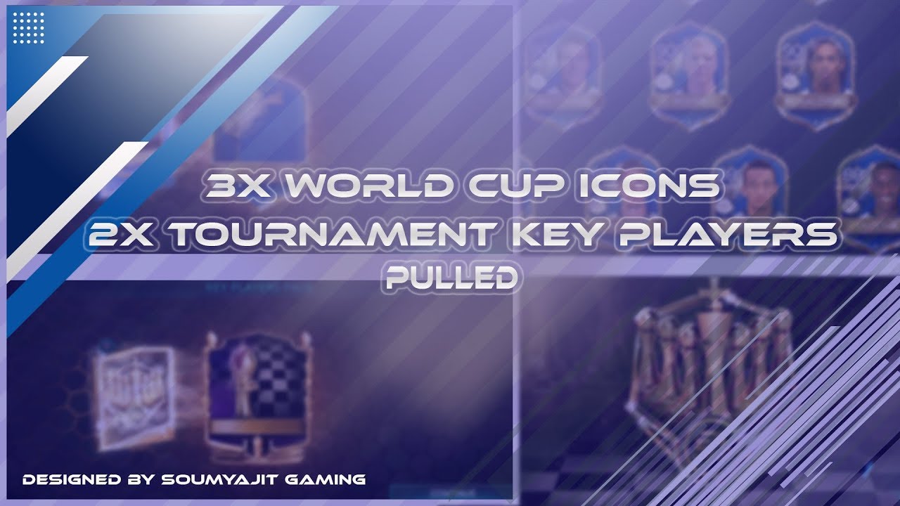 WC  ICONS AND KEY PLAYERS PACK OPENING!!!|  RONALDINHO AND PUYOL PULLED | FIFA MOBILE 18