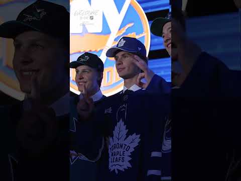 Gavin McKenna, Ivar Stenberg and Caleb Malhotra soak up the moment