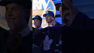 Gavin McKenna, Ivar Stenberg and Caleb Malhotra soak up the moment