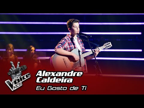 Alexandre Caldeira - "Eu Gosto de Ti" | Prova Cega | The Voice Kids