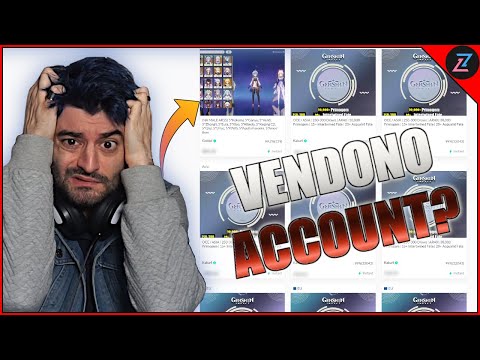 Cercavo l'ANIME di GENSHIN IMPACT e ho trovato un sito di VENDITA ACCOUNT! [Genshin Impact Ita]